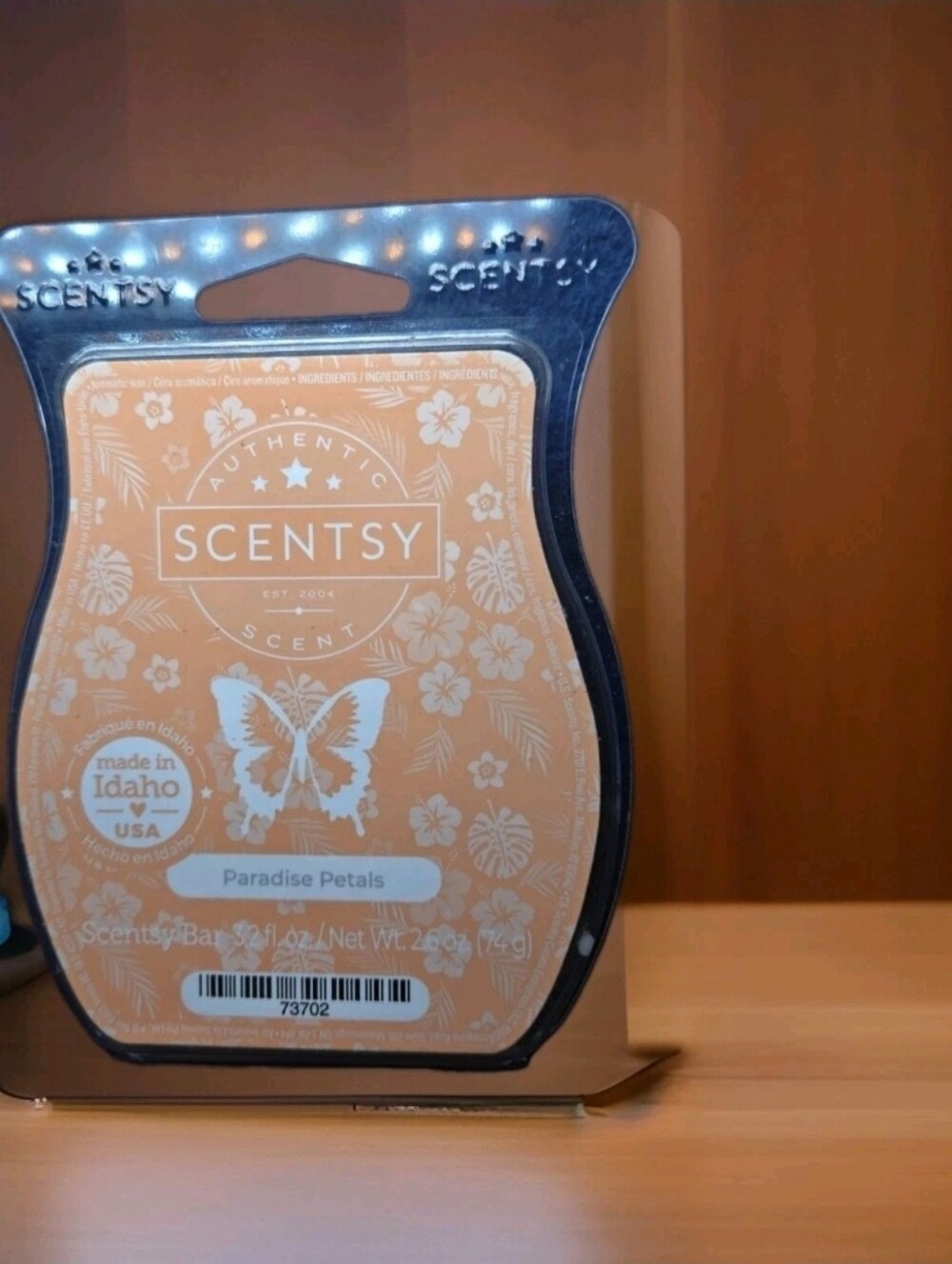 New Scentsy Bar 3.2 Fl Oz Wax Melt Home Fragrance RETIRED SCENT Paradise Petals